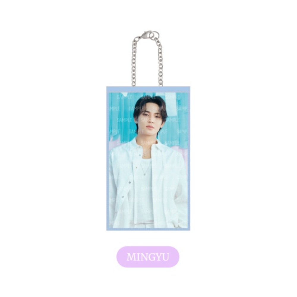 SEVENTEEN Flag Keyring YAKUSOKU 2026 JAPAN FANMEETING Official MD - MINGYU Ver - Main Image
