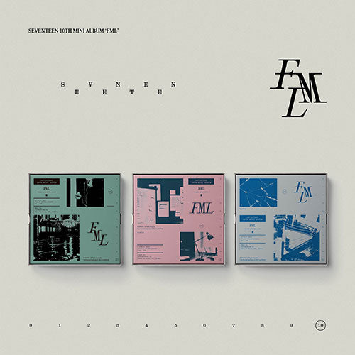 SEVENTEEN FML 10th Mini Album - 3 variations cover image