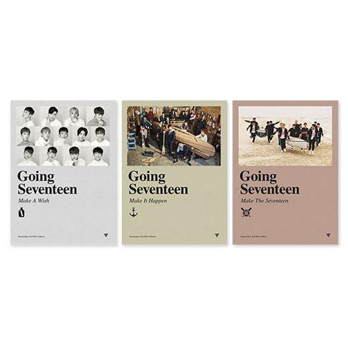 SEVENTEEN Going Seventeen 3rd Mini Album - 3 variations main image