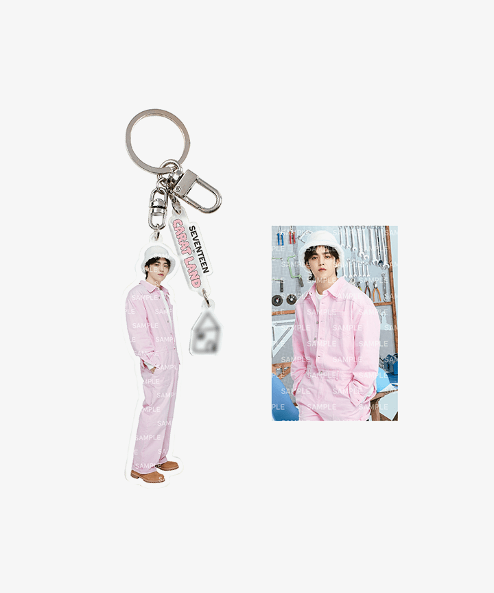 SEVENTEEN Acrylic Keyring 2023 SEVENTEEN in CARAT LAND - main image