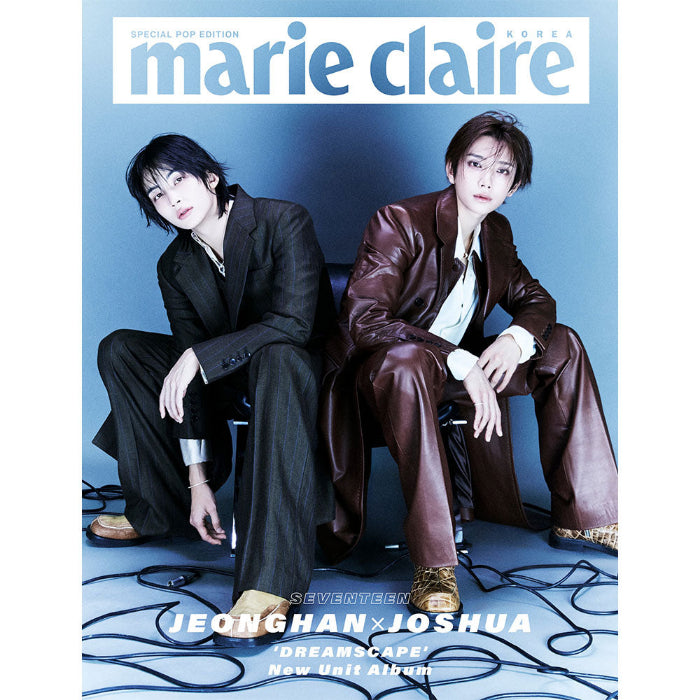 SEVENTEEN JEONGHAN X JOSHUA Marie Claire Korea Special Pop Edition A JEONGHAN X JOSHUA Ver - main image