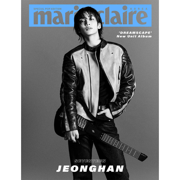 SEVENTEEN JEONGHAN X JOSHUA Marie Claire Korea Special Pop Edition B JEONGHAN Ver - main image