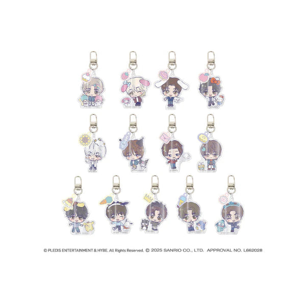 SEVENTEEN Keychain SEVENTEEN X SANRIO CHARACTERS Collaboration Official MD - Main Image