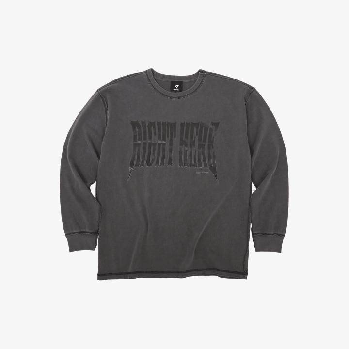 SEVENTEEN LS T Shirt Black RIGHT HERE World Tour in Japan Official MD - main image