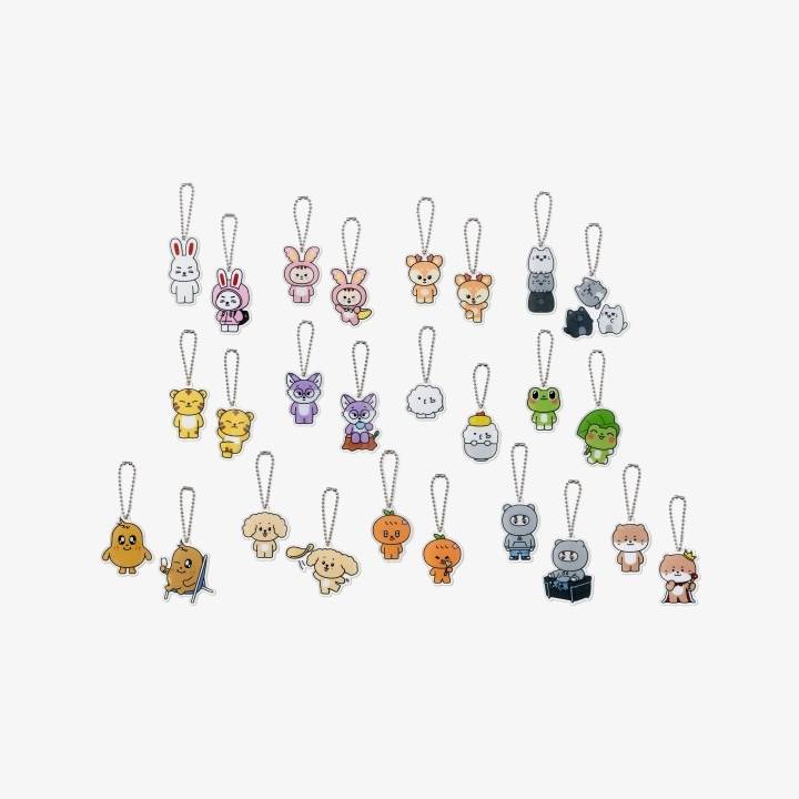 SEVENTEEN Lucky Draw Acrylic Keyring MINITEEN Official MD - main image