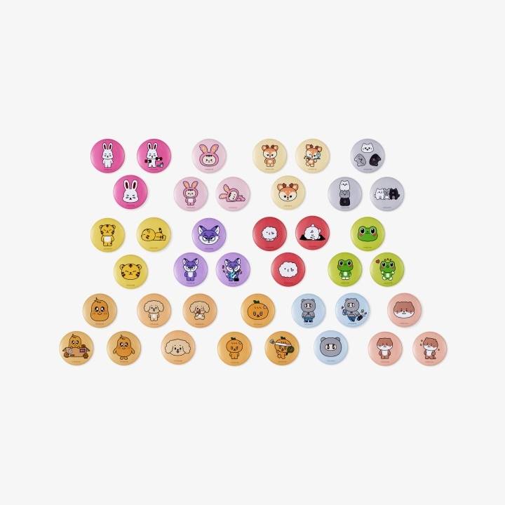 SEVENTEEN Lucky Draw Can Badge MINITEEN Official MD - main image