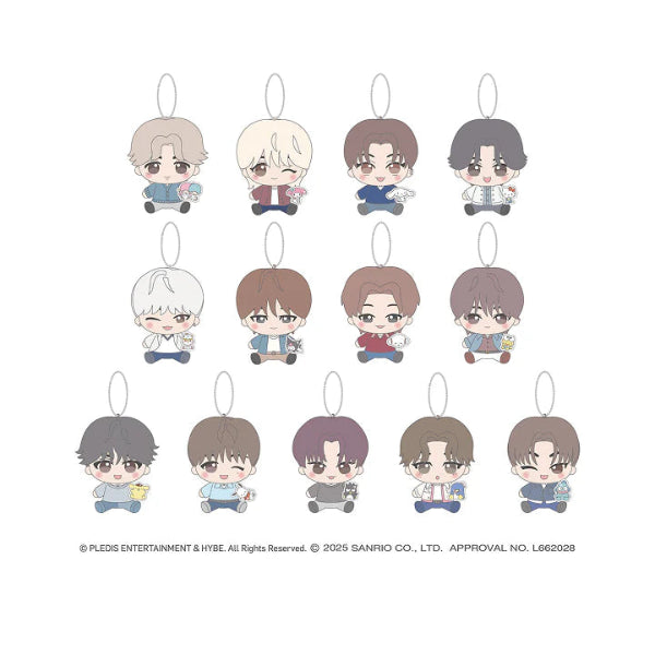 SEVENTEEN Mascot Keychain SEVENTEEN x SANRIO CHARACTERS Collaboration Official MD - Main Image