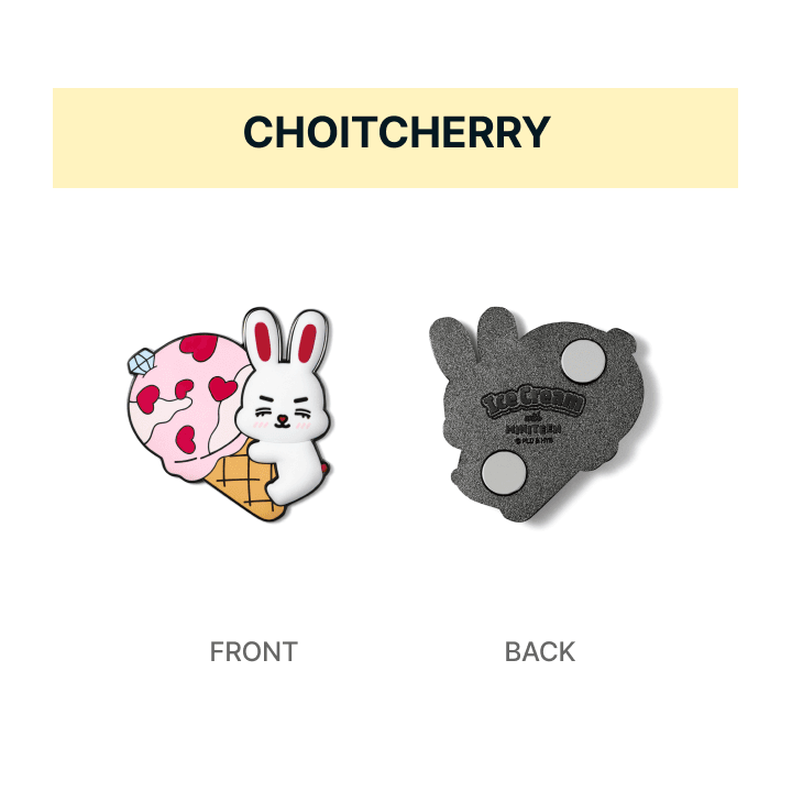 SEVENTEEN - Metal Magnet [Ice Cream with MINITEEN Official MD] - K