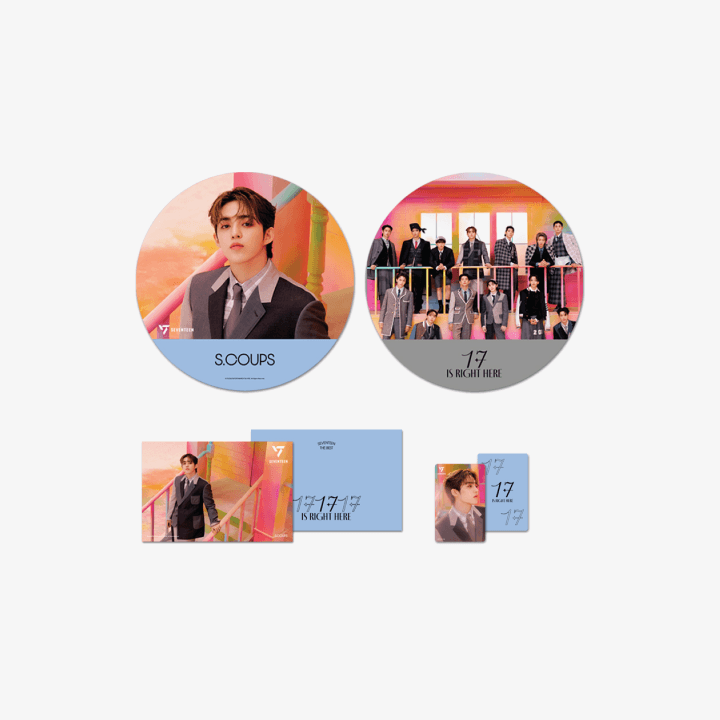SEVENTEEN - Mini Poster & Image Picket Package [17 IS RIGHT HERE
