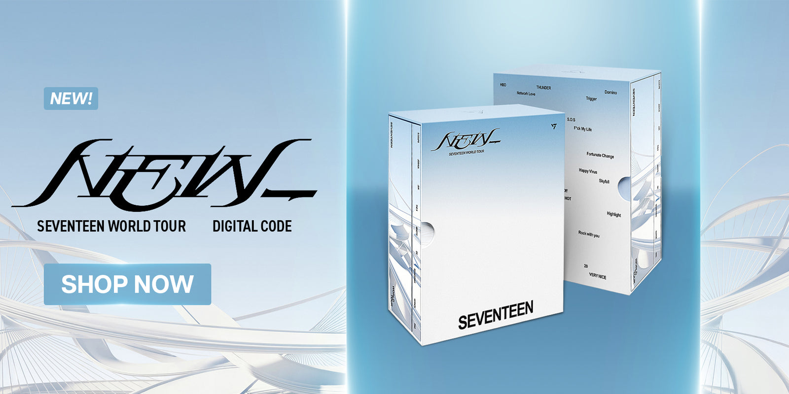 SEVENTEEN NEW Digital Code - Banner