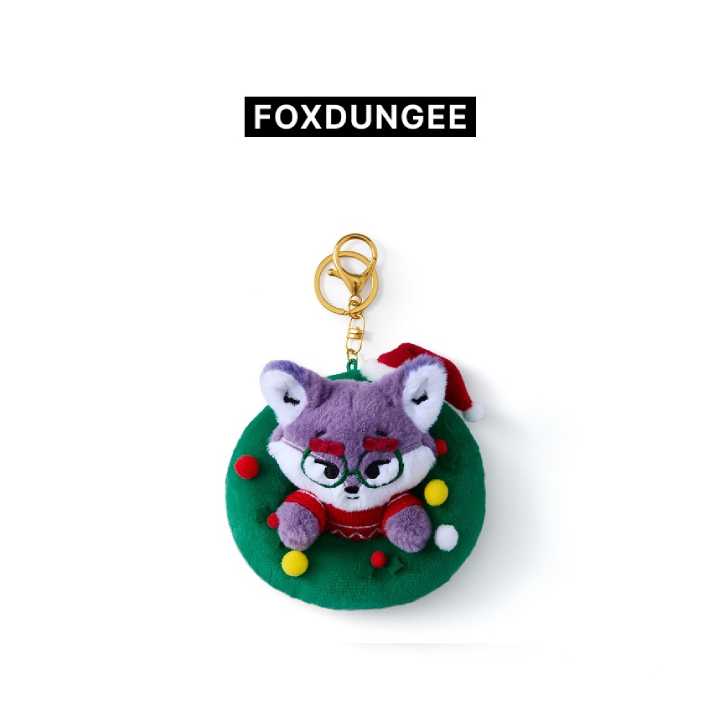 SEVENTEEN Ornament Keyring HOLIDAY with MINITEEN Official MD - FOXDUNGEE Version