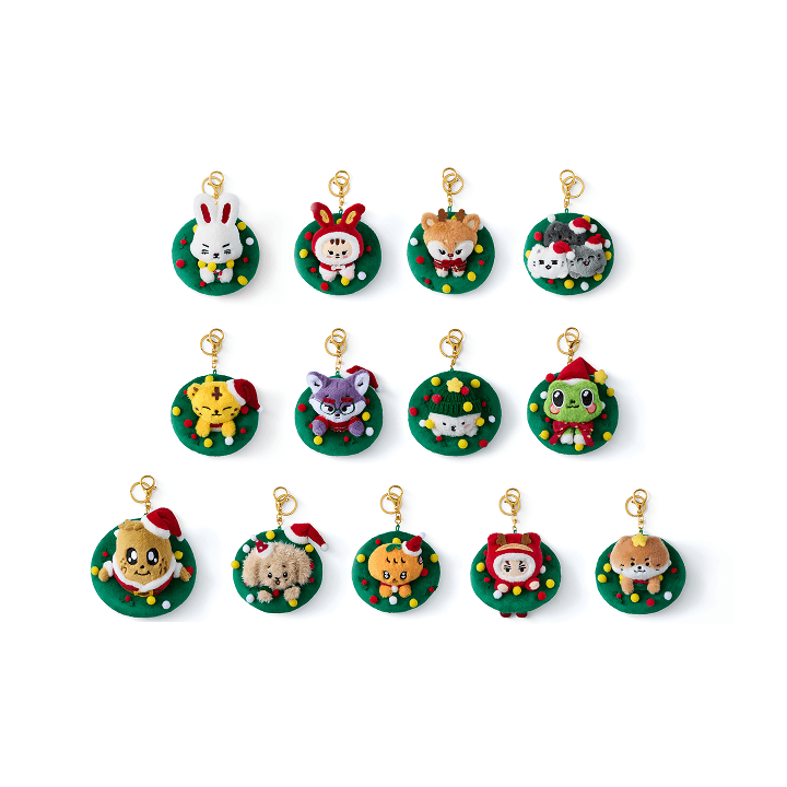 SEVENTEEN Ornament Keyring HOLIDAY with MINITEEN Official MD - main image