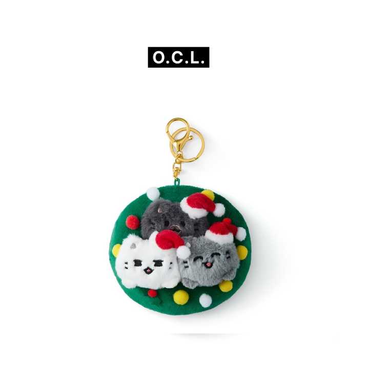 SEVENTEEN Ornament Keyring HOLIDAY with MINITEEN Official MD - OCL Version