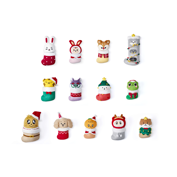 SEVENTEEN Plush Doll HOLIDAY with MINITEEN Official MD - main image