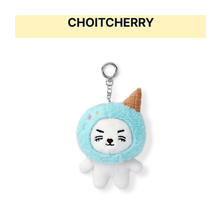 SEVENTEEN - Plush Keyring [Ice Cream with MINITEEN Official MD