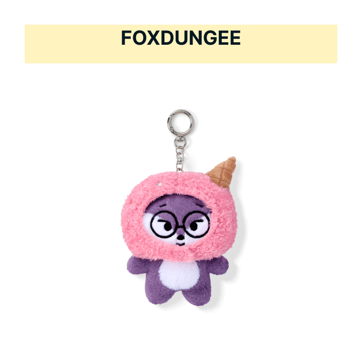 SEVENTEEN - Plush Keyring [Ice Cream with MINITEEN Official MD SEVENTEEN - Plush Keyring [Ice Cream with MINITEEN Official MD
