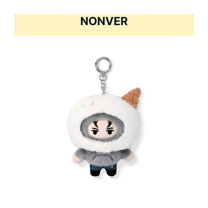 SEVENTEEN Plush Keyring Ice Cream with MINITEEN Official MD NONVER - main image
