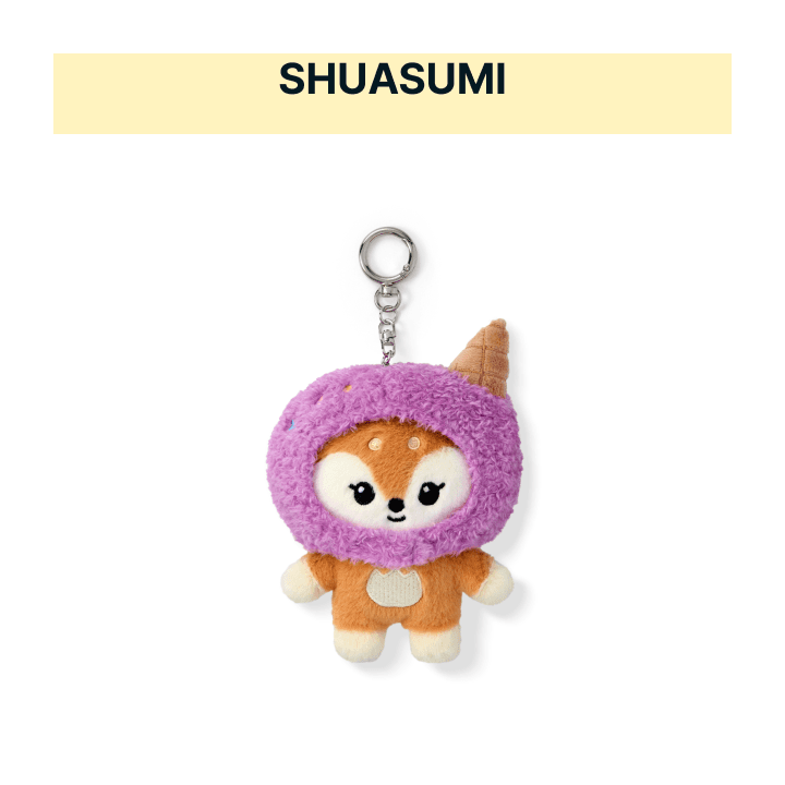 SEVENTEEN - Plush Keyring [Ice Cream with MINITEEN Official MD