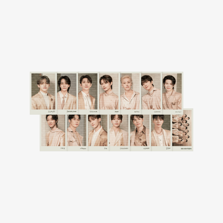 SEVENTEEN Postcard Set RIGHT HERE World Tour Official MD - main image