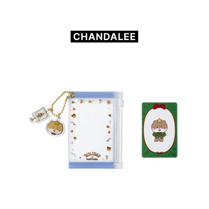 SEVENTEEN - PVC Pouch Photo Holder [HOLIDAY with MINITEEN Official