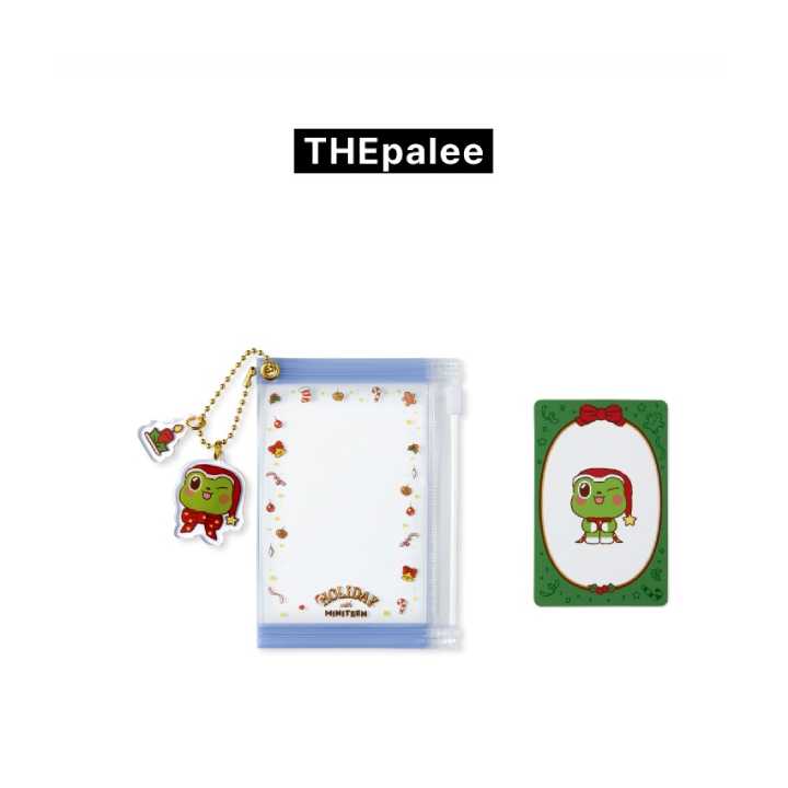 SEVENTEEN PVC Pouch Photo Holder HOLIDAY with MINITEEN Official MD - THEPALEE Version
