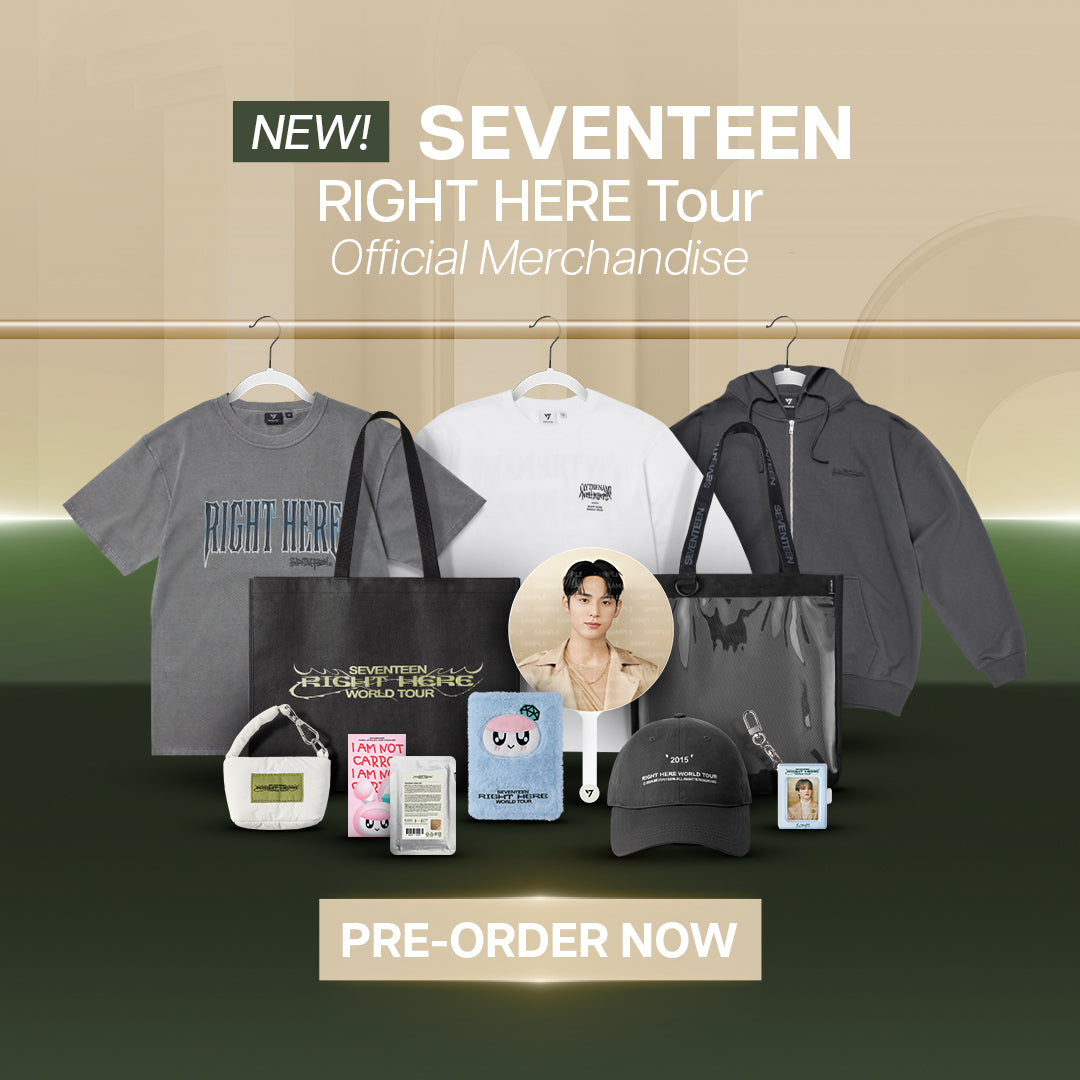 SEVENTEEN Right Here World Tour Official MD Banner Mobile