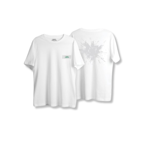 SEVENTEEN Short Sleeve T-Shirt Happy Burstday Pop-Up Official MD - White Ver