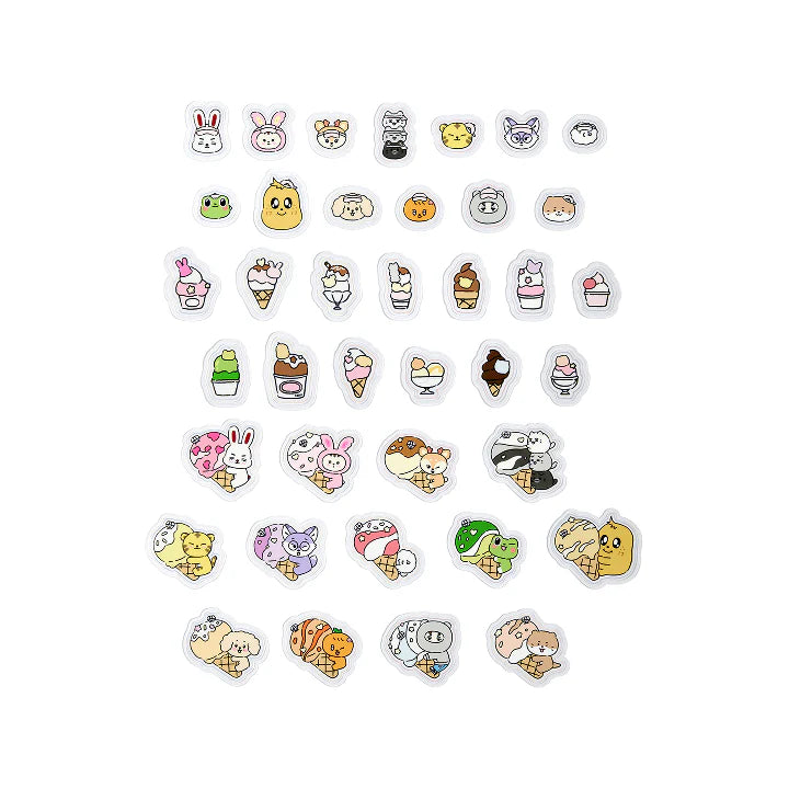 SEVENTEEN - Sticker Set [Ice Cream with MINITEEN Official MD] - K