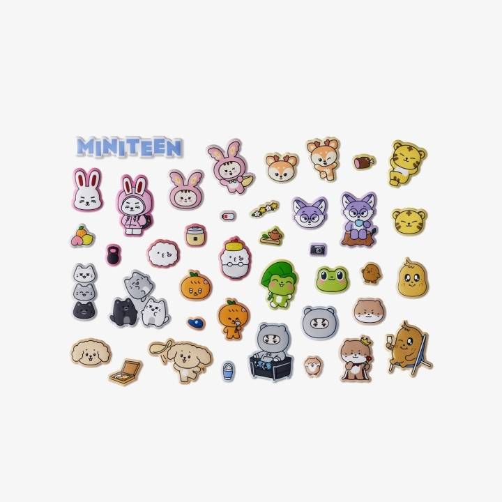 SEVENTEEN Sticker Set MINITEEN Official MD - main image