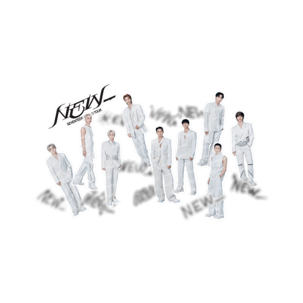 SEVENTEEN Sticker Set NEW World Tour in Incheon Official MD - Main Image