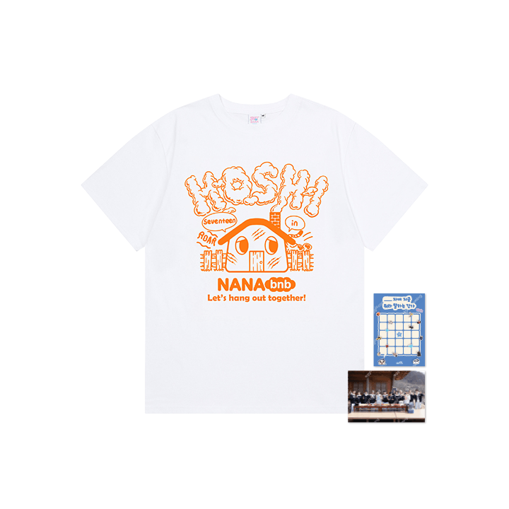 SEVENTEEN T Shirt HOSHI NANA bnb with SEVENTEEN Official MD - main image