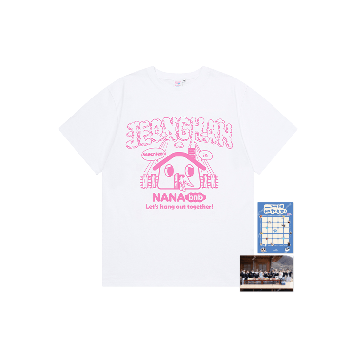 SEVENTEEN - T-Shirt JEONGHAN [NANA bnb with SEVENTEEN Official MD SEVENTEEN - T-Shirt JEONGHAN [NANA bnb with SEVENTEEN Official MD