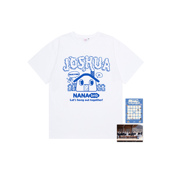 SEVENTEEN T Shirt JOSHUA NANA bnb with SEVENTEEN Official MD - main image