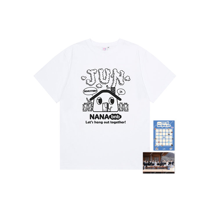 即日発送　SEVENTEEN NANAbnb ウジTシャツ SEVENTEEN - T-Shirt JUN [NANA bnb with SEVENTEEN Official MD