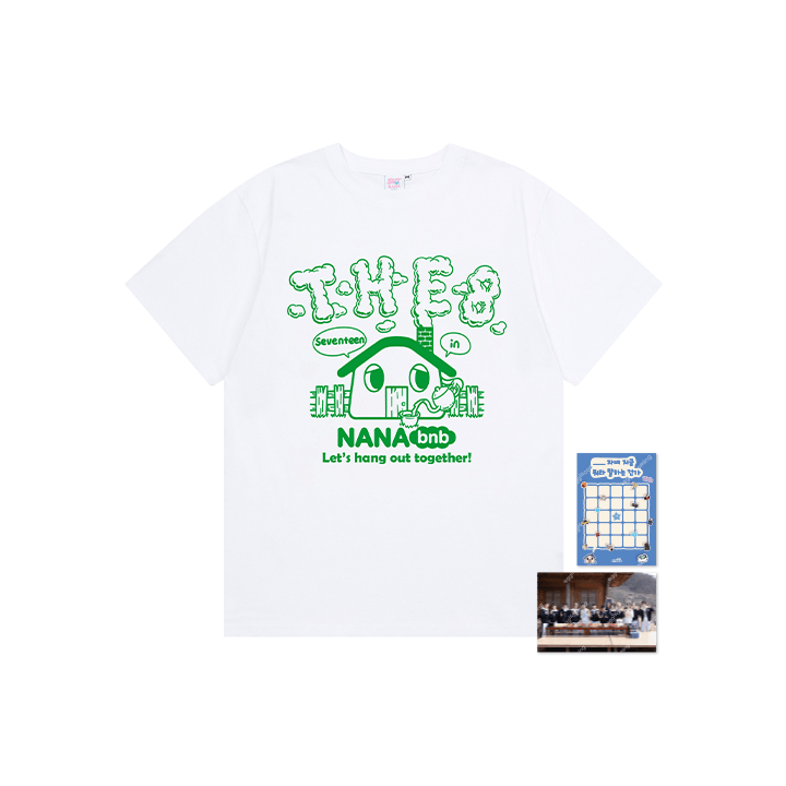 安い [NANA THE8 T-Shirt - SEVENTEEN bnb Official SEVENTEEN with アイドル