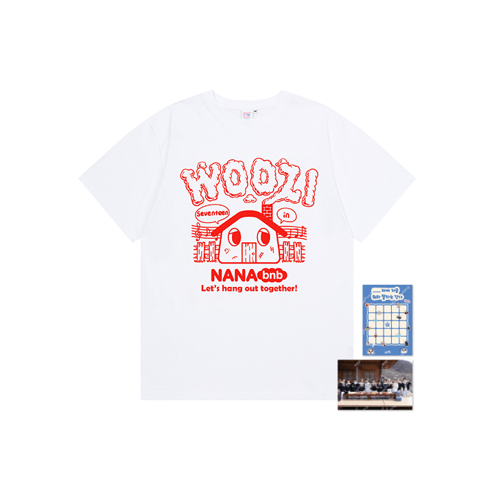 SEVENTEEN T Shirt WOOZI NANA bnb with SEVENTEEN Official MD - main image