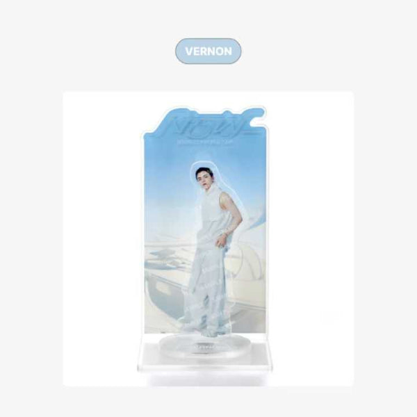 SEVENTEEN Turning Acrylic Stand NEW World Tour in Incheon Official MD - VERNON VER