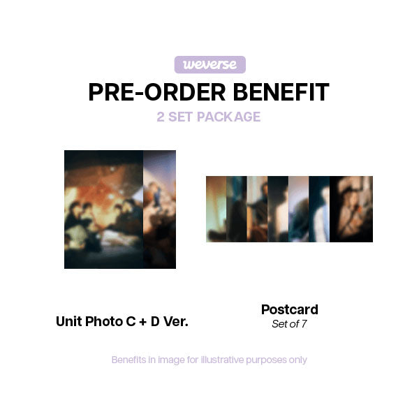 SEVENTEEN Unit Photobook Episode - Weverse POBs - 2 Set Package