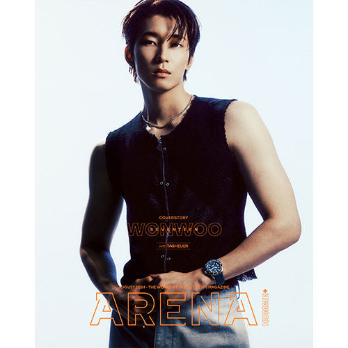 Seventeen WONWOO Cover - ARENA HOMME+ Korea August 2024 Type A - main image