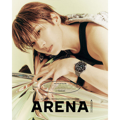 Seventeen WONWOO Cover - ARENA HOMME+ Korea August 2024 Type C - main image