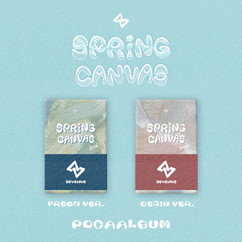 SEVENUS SPRING CANVAS 1st Mini Album - POCA Version 2 variations main image