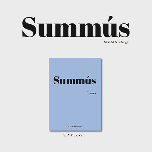 SEVENUS Summus 1st single album - SUMMER version image