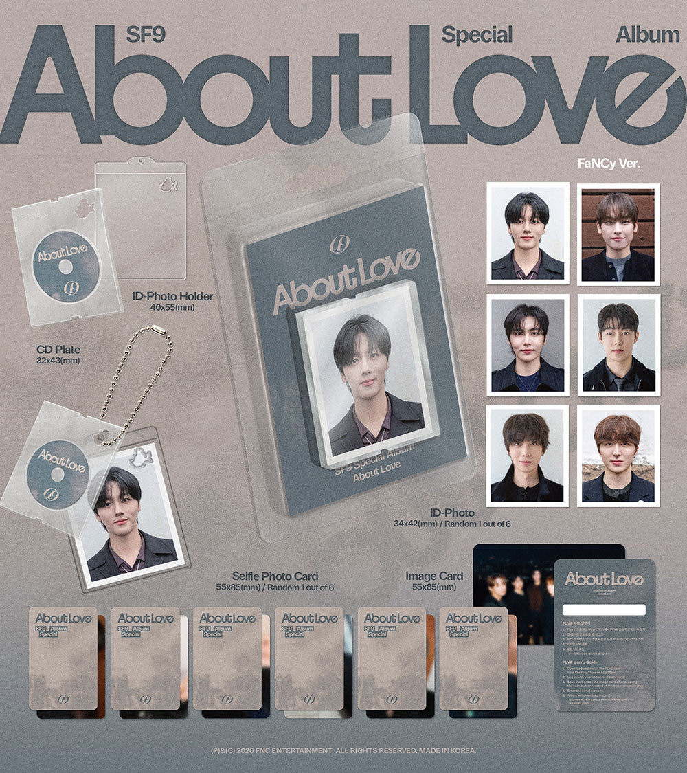 SF9 - About Love [2nd Special Album - FaNCy Ver.] - K PLACE