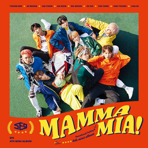 SF9 ロウン MAMMA MIA ツアートレカ 4枚セット SF9 - MAMMA MIA! [4th Mini Album] - K PLACE