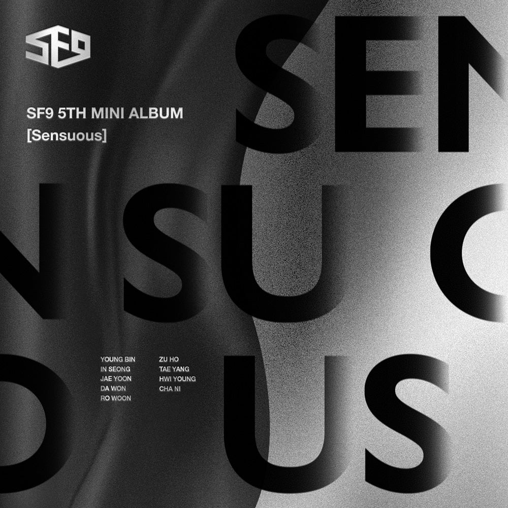 SF9 Sensuous 5th Mini Album Hidden Emotion Version Main Image