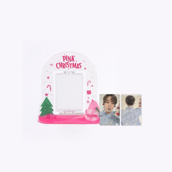 SHINee Acrylic Turning Stand Set 2023 Pink Christmas - main image