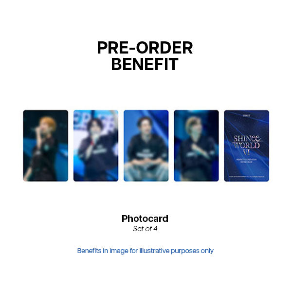 SHINee SHINee World VI Perfect Illumination : SHINee&#39;S BACK Blu-ray &amp; DVD - POBs