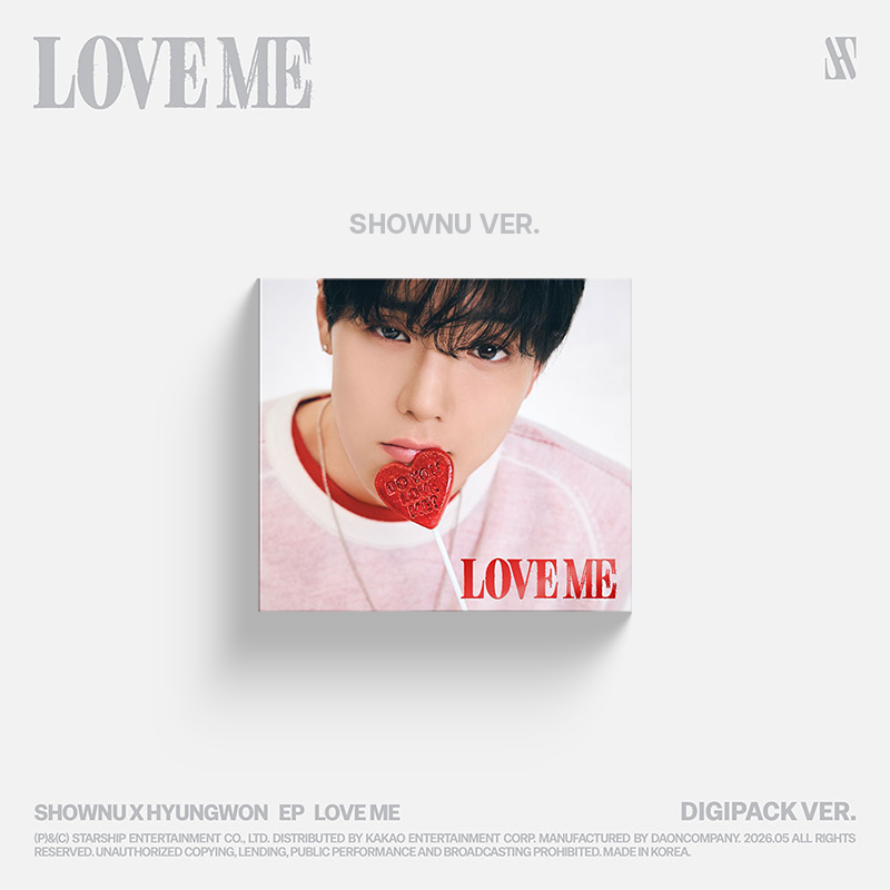 SHOWNU X HYUNGWON LOVE ME EP Album Digipack Ver - SHOWNU Ver - Main Image