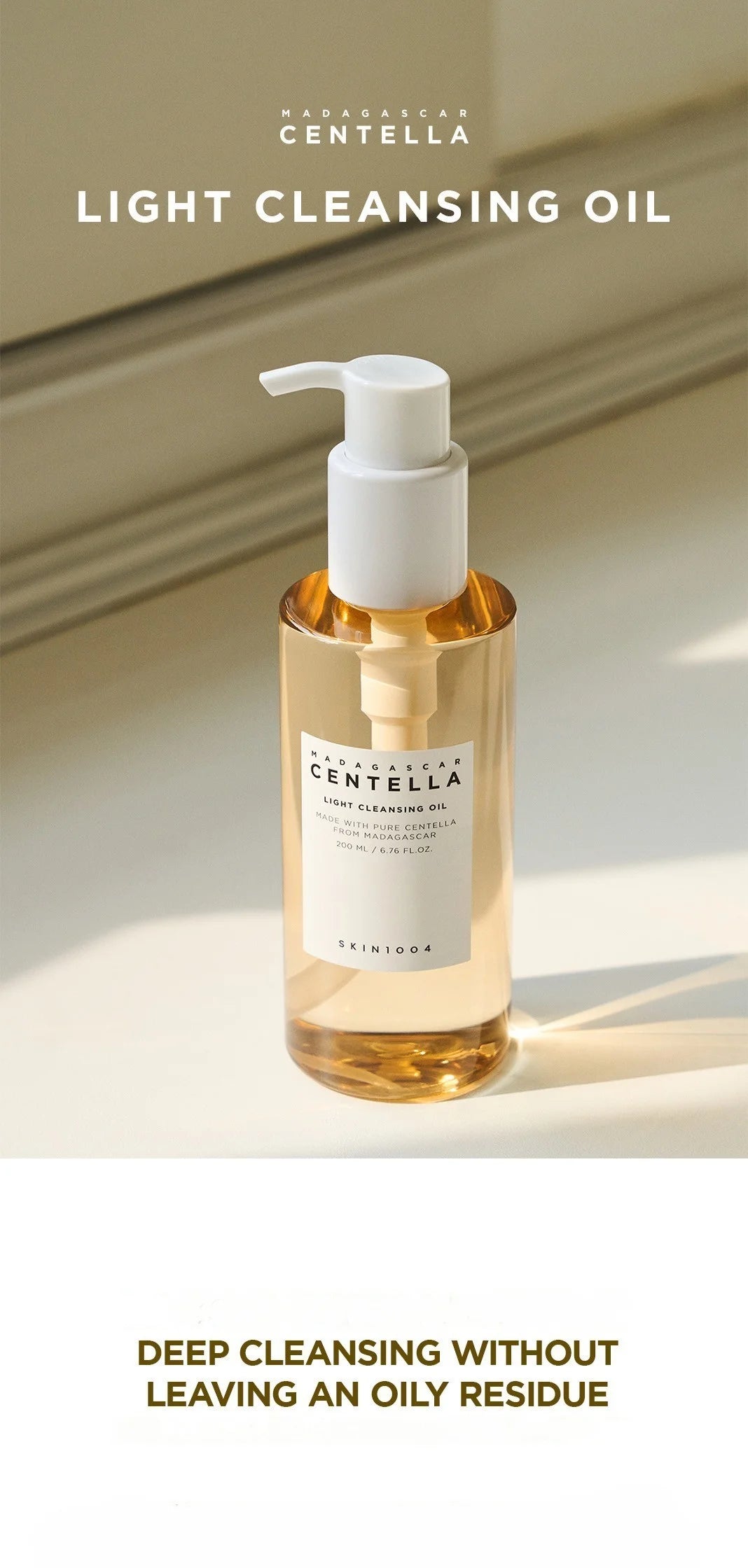 Skin1004 - Madagascar Centella Light Cleansing Oil gallery image 1