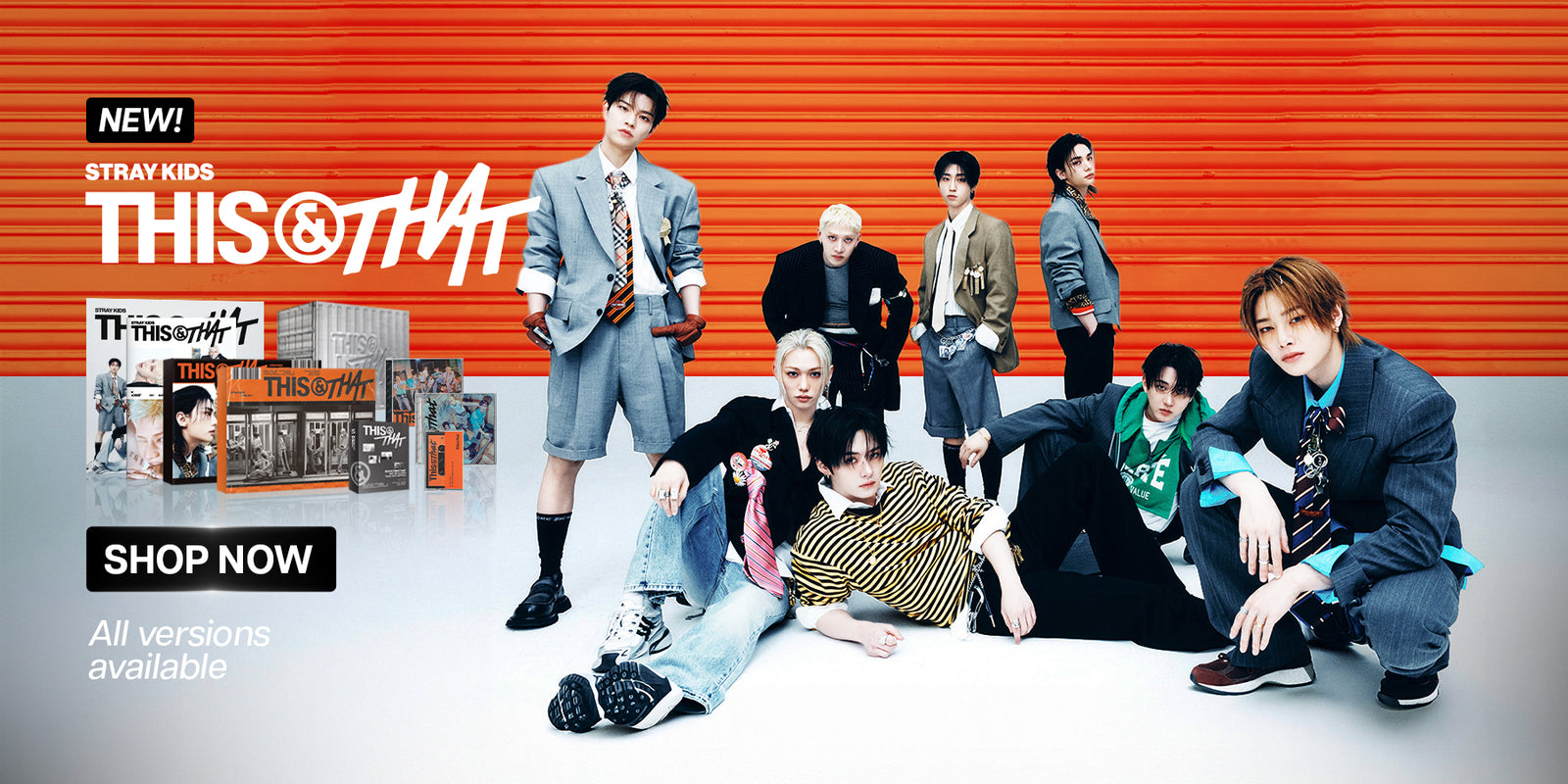 Stray Kids THIS AND THAT Album - Banner
